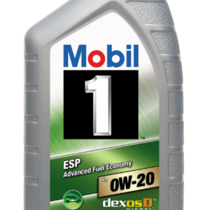 Ulei motor autoturism MOBIL1 ESP X2 0W20 Advanced fuel Economy – 1L